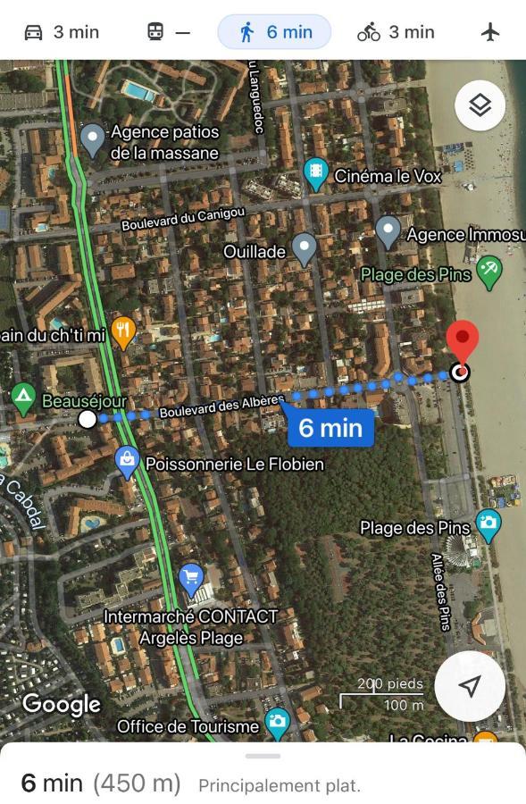 Plein Sud By Bellavista - 400 M De La Plage - Terrasse - Parking 아르젤레쉬르메르 외부 사진